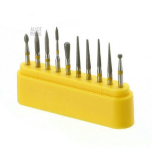 Set of 10 composite filling finishing spikes for quick pulses